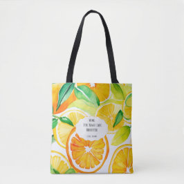 Mom You Make Life Brighter – Citrus Tote Bag トートバッグ