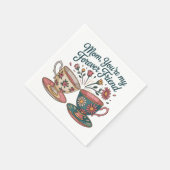 Mom, You’re My Forever Friend スタンダードカクテルナプキン (角)