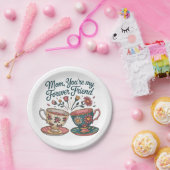 Mom, You’re My Forever Friend ペーパープレート (パーティー)