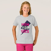 MOM YOU ROCK キッズTシャツ Tシャツ (正面フル)