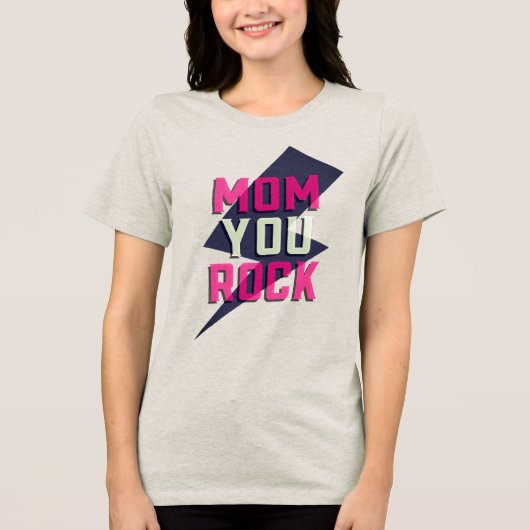 MOM YOU ROCK Tシャツ (正面)
