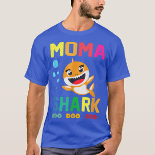 MomaシャークMomaシャーク愛好家の母の日 Tシャツ