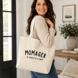 Momager トートバッグ | 子供からのカスタムギフト