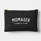 Momager | モダンマムマネージャー キッズの名前 アクセサリーポーチ (正面)