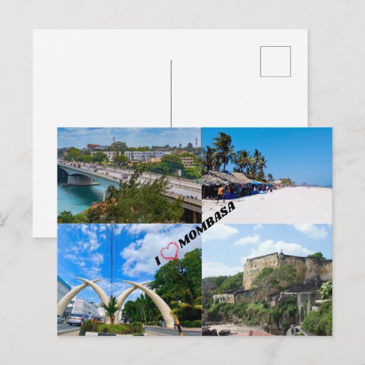 Mombasaはがき ポストカード (正面/裏面)
