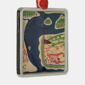 Mombassaのポルトガルの調査の地図 メタルオーナメント (右)