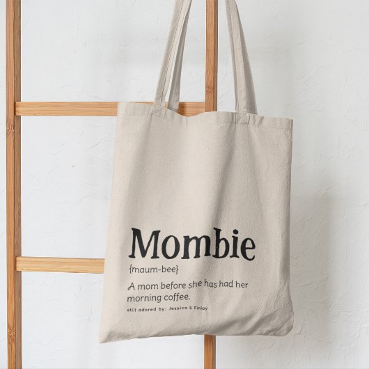 MOMBIE - 面白いママの定義 トートバッグ