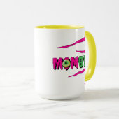 MOMbie Ghoulishly Fun Funny Halloween Mug マグカップ (正面右)