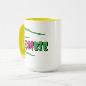MOMbie Ghoulishly Fun Funny Halloween Mug マグカップ (正面左)