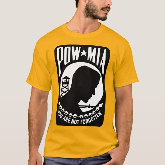MomCat.org POW-MIA Tシャツ (正面)