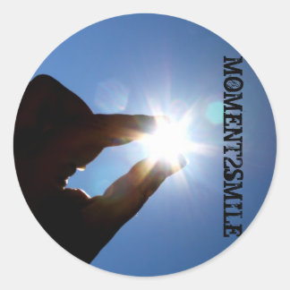 MOMENT2スマイルラージラウンドシール ラウンドシール