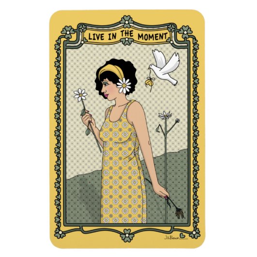 Moment_C_4x6冷凍機磁石に住む マグネット (縦)