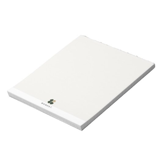 Moment Gilded Clover Luxe Minimalist Notepad ノートパッド (回転)