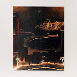 "Moments After" – 神秘的な不可解な芸術。 ジグソーパズル