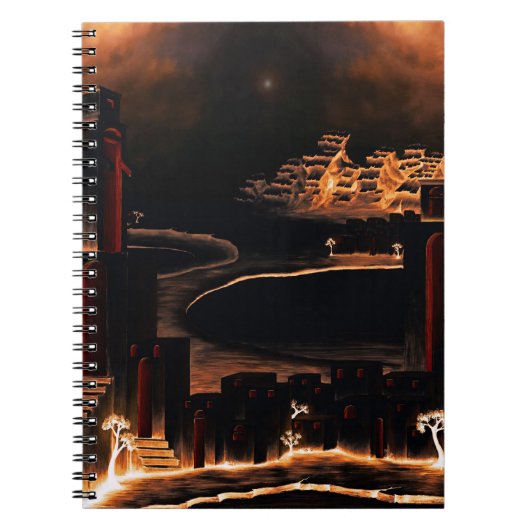 "Moments After" – 神秘的な不可解な芸術。 ノートブック (正面)