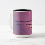 Moments coffee mug with cloud background ツートーンマグカップ (正面左)