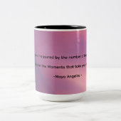 Moments coffee mug with cloud background ツートーンマグカップ (中央)