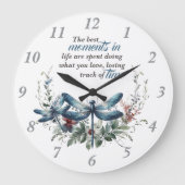 Moments in Time ラージ壁時計 (正面)