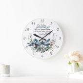 Moments in Time ラージ壁時計 (ホーム)