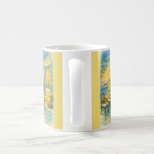 Moments of quiet joy cup コーヒーマグカップ (ハンドル)