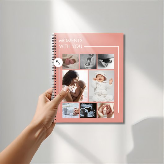 "Moments With You” notebook for mom ノートブック