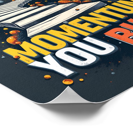 Momentumが成功意欲を起このオフィスと学校を構築 ポスター (角)