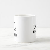 MOMENTUMコーヒーマグの作成を開始する コーヒーマグカップ (中央)