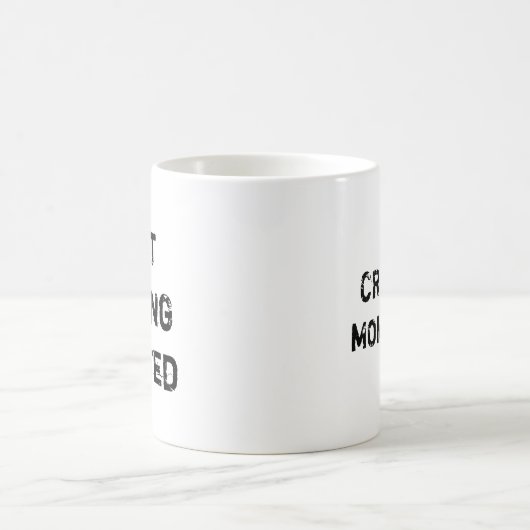 MOMENTUMコーヒーマグの作成を開始する コーヒーマグカップ (中央)