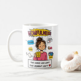 Momfulness コミック マインドフルママ 引用 作品 コーヒーマグカップ