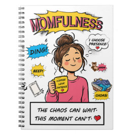 Momfulness コミック マインドフルママ 引用 作品 ノートブック