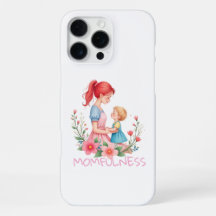 Momfulness 水彩アート マザーアンドチャイルド