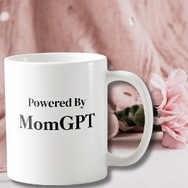 MomGPTで笑いのパワーを!AIジョークでママの誕生日を祝福 コーヒーマグカップ