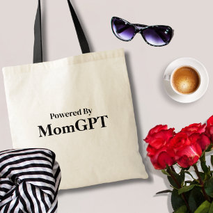 MomGPT力で輝くママの誕生日 - AIジョーク トートバッグ