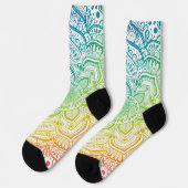Momijigari Mandalal Crew Socks ソックス (左)