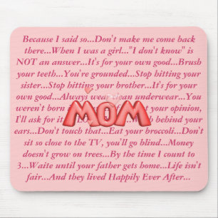 MOMisms… マウスパッド