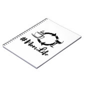 #MomLifeノートブック ノートブック (左側)