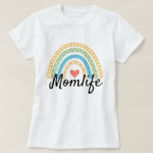 Momlife T-shirt for mum on mother's day Tシャツ (デザイン正面)
