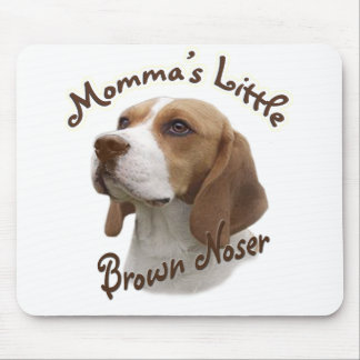 MommaのブラウンNoser マウスパッド