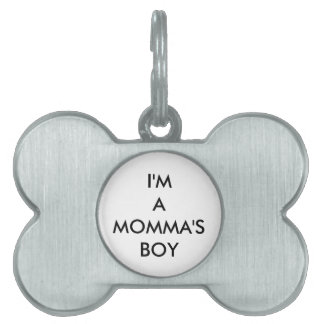 Mommaの男の子 ペットネームタグ