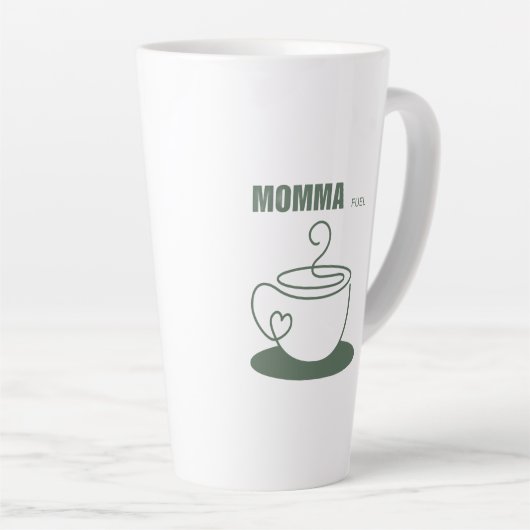 Momma Fuel Mug カフェラテマグ (右アングル)