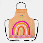 Momma's Kitchen Island Rainbows エプロン (正面)