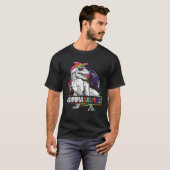 Mommasaurus恐竜ママSaurusファミリーマッチング Tシャツ (正面フル)
