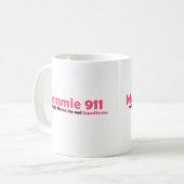 Mommie 911のマグ コーヒーマグカップ (正面左)