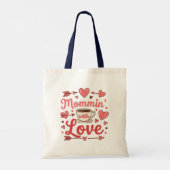 Mommin' with love, valentine トートバッグ (裏面)