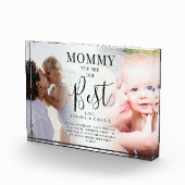 'MOMMY'あなたは'写最高の真の名前と引用文 フォトブロック (右)