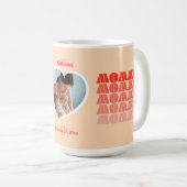 Mommyと新生児写真 コーヒーマグカップ (正面右)