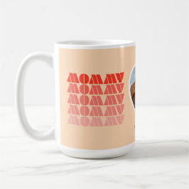 Mommyと新生児写真 コーヒーマグカップ