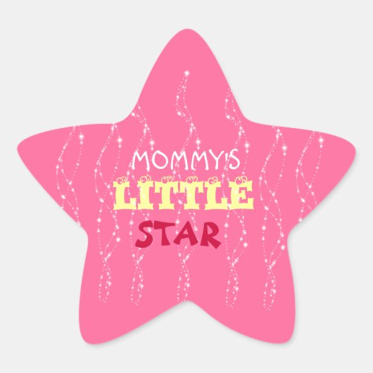 MOMMYのLITTLE STAR STICKERS 星シール (正面)
