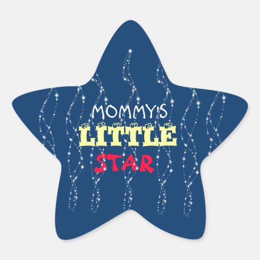 MOMMYのLITTLE STAR STICKERS 星シール (正面)