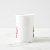 Mommyクロース-56876と呼ぶ ボーンチャイナマグカップ (正面)